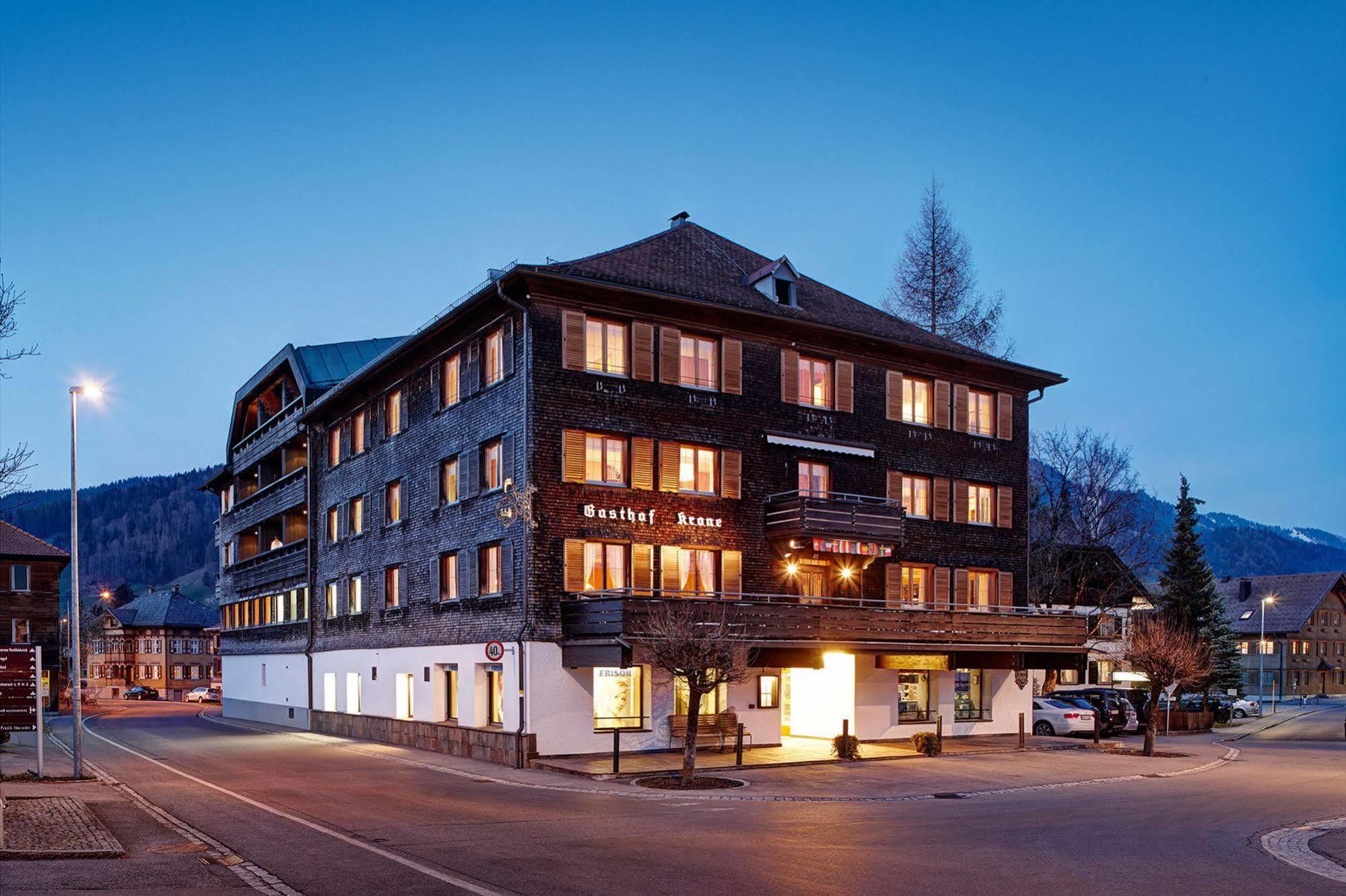 Hotel Gasthof Krone Hittisau Exteriér fotografie
